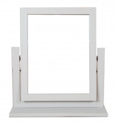 grey painted dressing table mirror £79