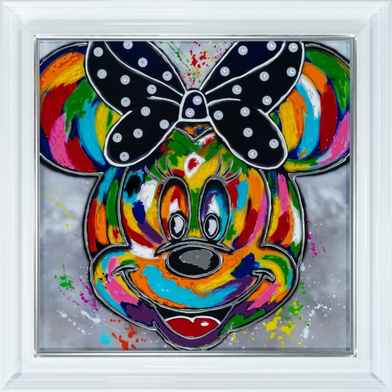 minnie framed wall art