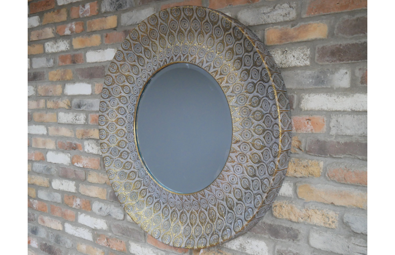 bronze moroccan style mirror £139