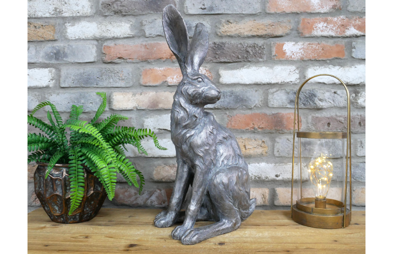 silver sitting rabbit £39.99