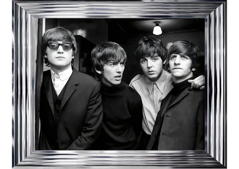 beatles framed wall art