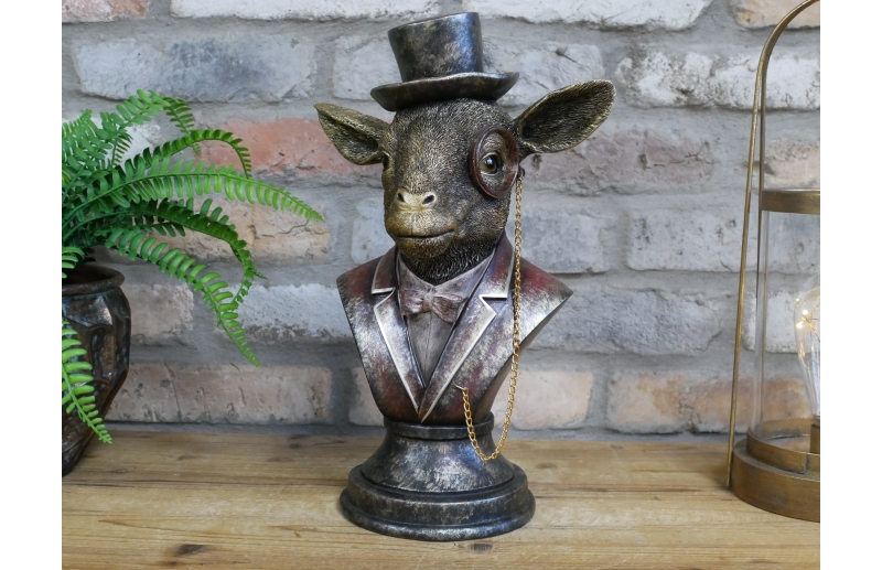 goat with monocle £35