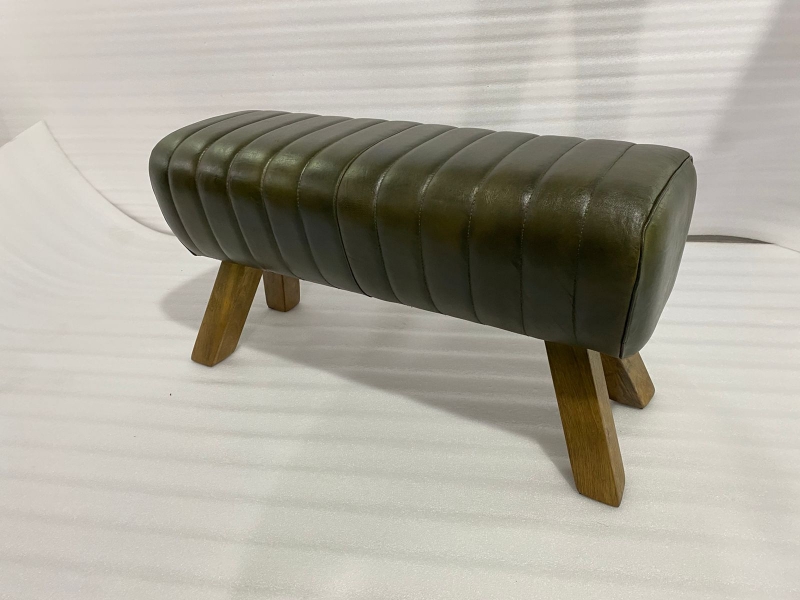 green leather pommel £209