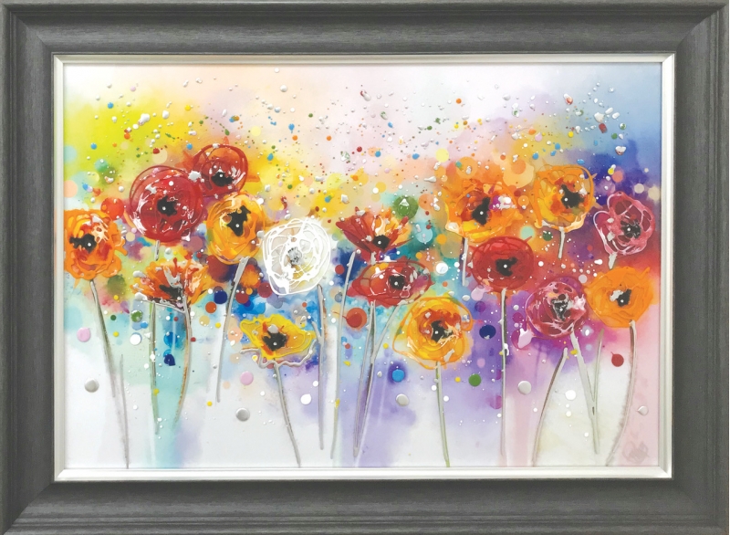 magical meadow framed wall art