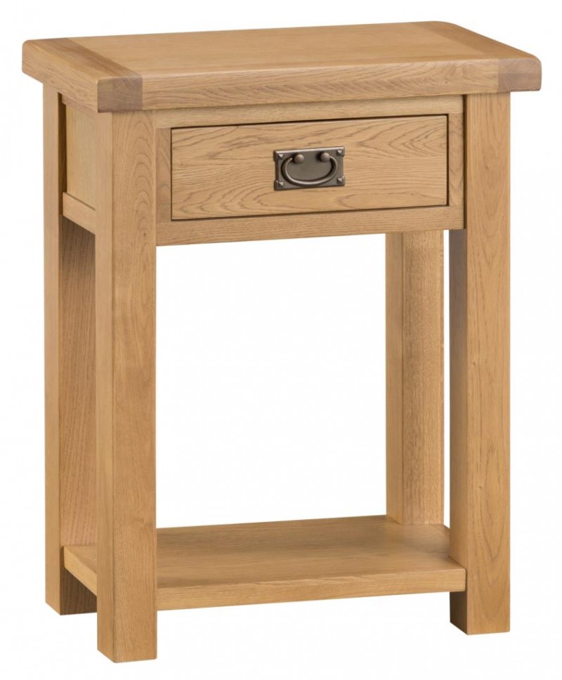 cottage oak side table £259