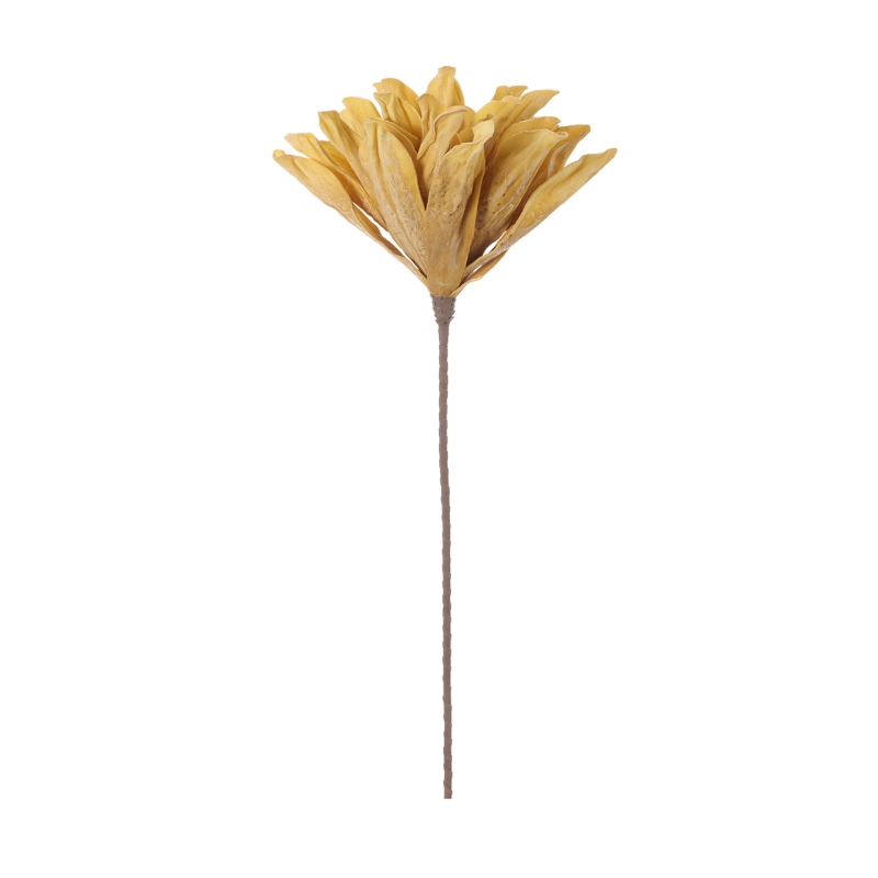 yellow foam dahlia £14.99