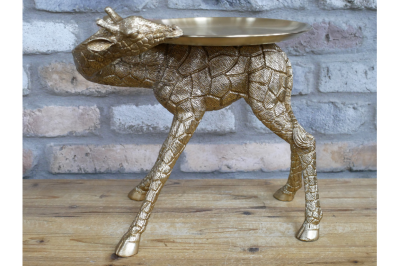 gold giraffe plate/bowl £59.99