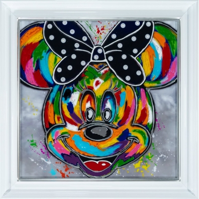 minnie framed wall art