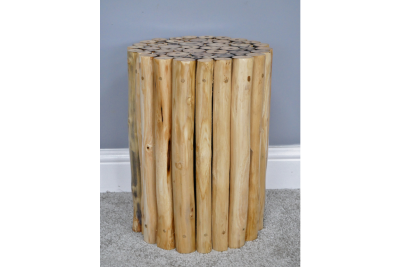 wooden side table £69