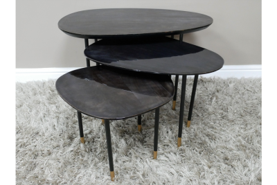 set of three side tables £199