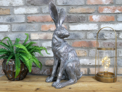 silver sitting rabbit £39.99